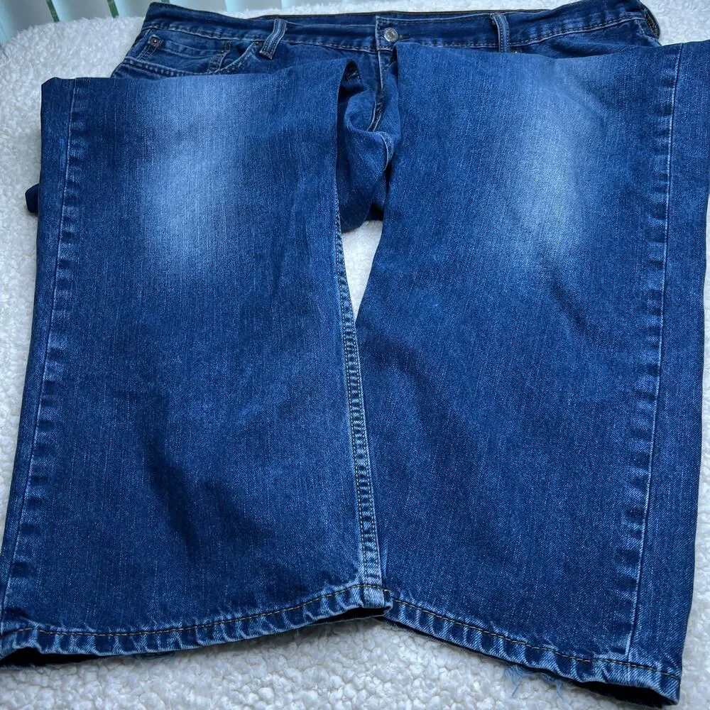 Levi's 569 Loose Straight Medium Blue Jeans 42.29